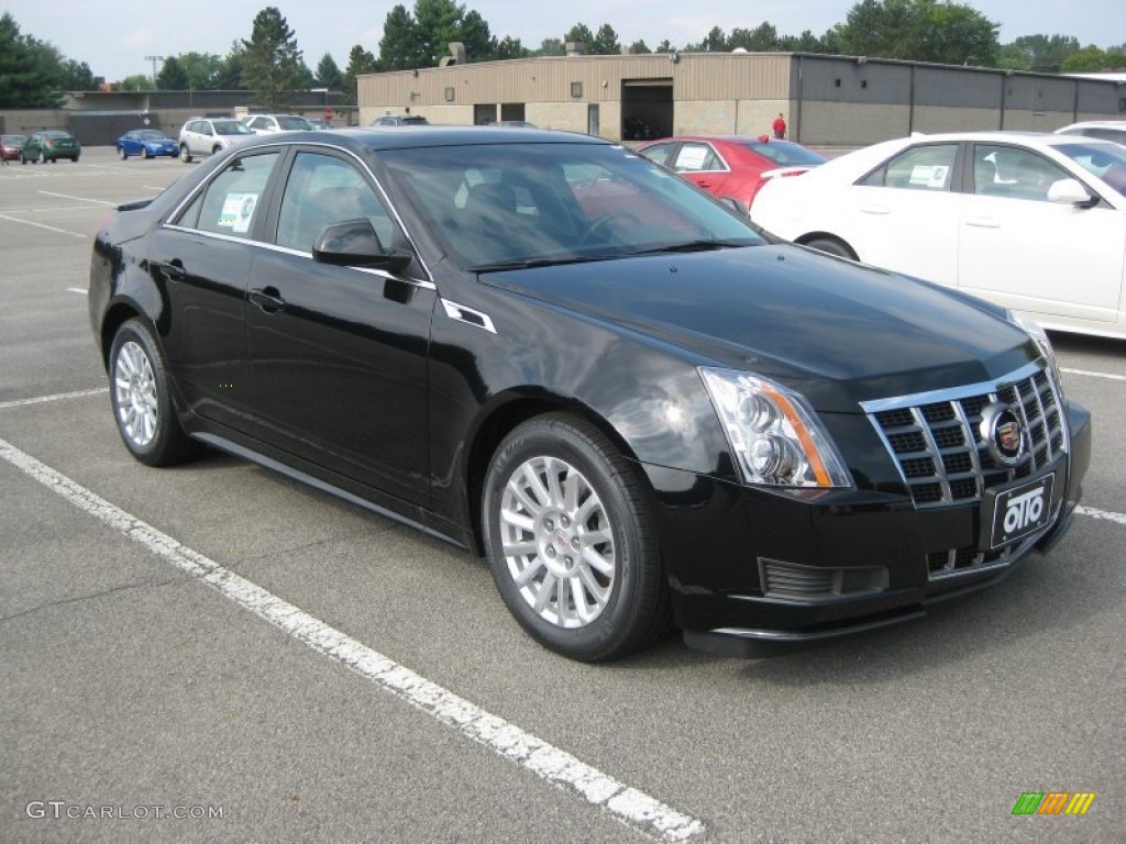 2012 CTS 4 3.0 AWD Sedan - Black Raven / Ebony/Ebony photo #1