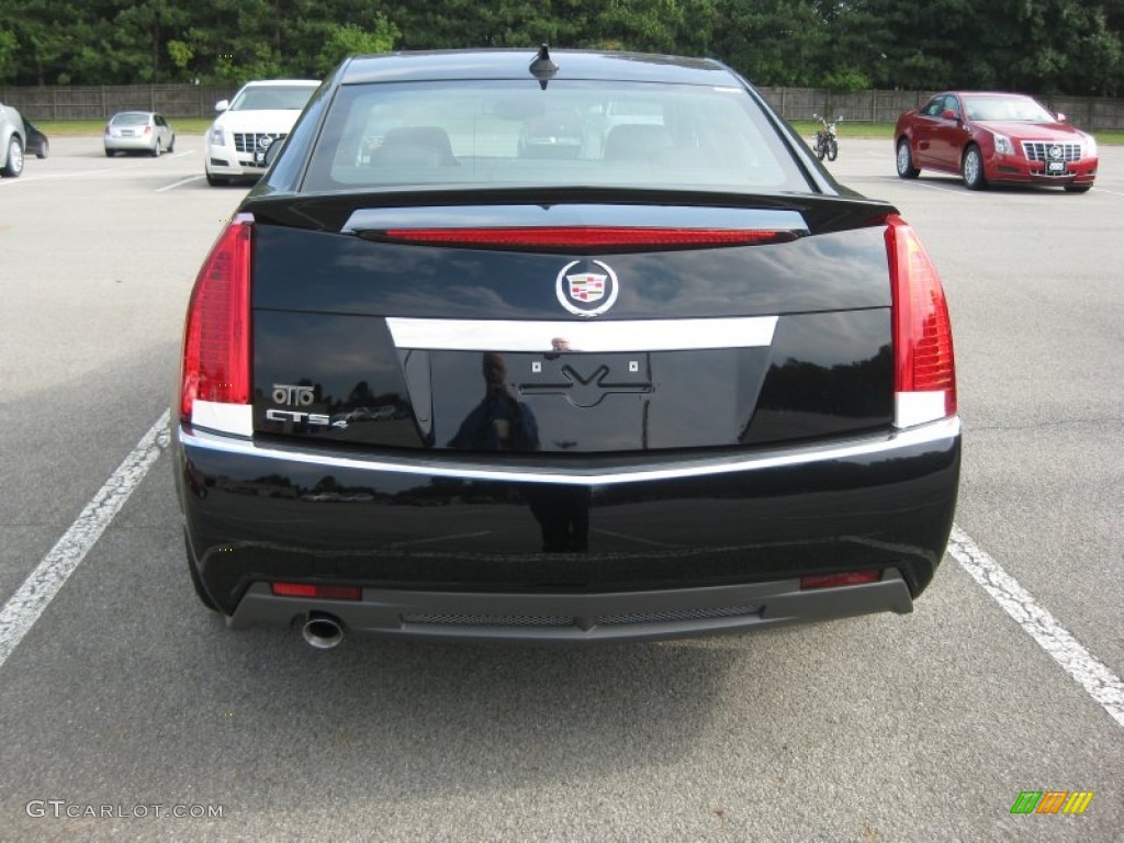 2012 CTS 4 3.0 AWD Sedan - Black Raven / Ebony/Ebony photo #5