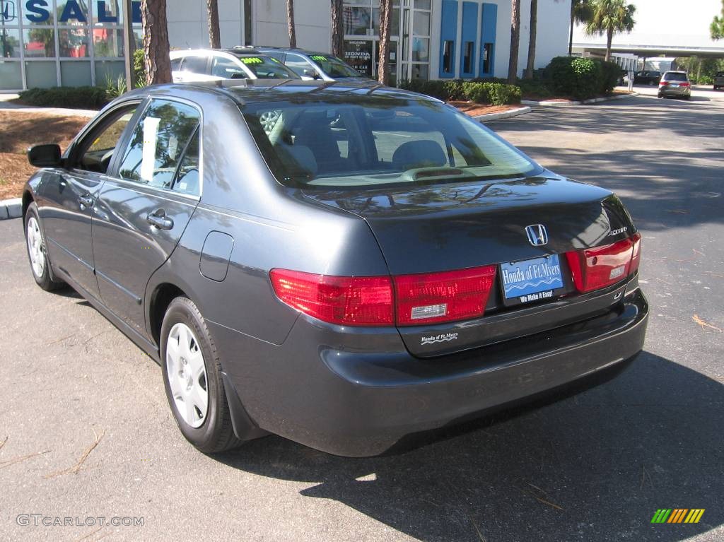 2005 Accord LX Sedan - Graphite Pearl / Gray photo #6