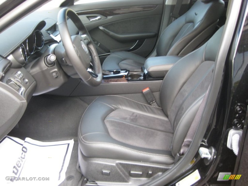Ebony/Ebony Interior 2012 Cadillac CTS -V Sedan Photo #54160302