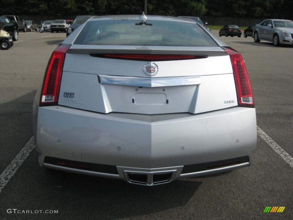 Radiant Silver Metallic 2012 Cadillac CTS 4 AWD Coupe Exterior Photo #54160401