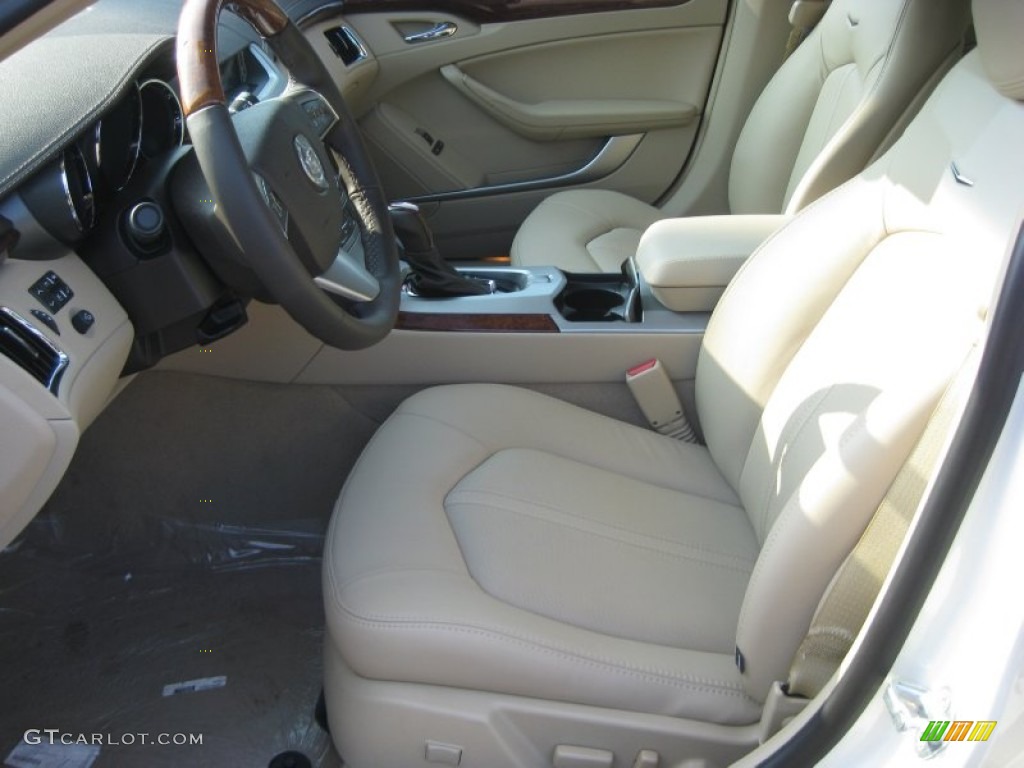 Cashmere/Cocoa Interior 2012 Cadillac CTS 4 3.0 AWD Sedan Photo #54160437