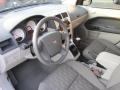 2007 Dodge Caliber Pastel Slate Gray Interior Prime Interior Photo