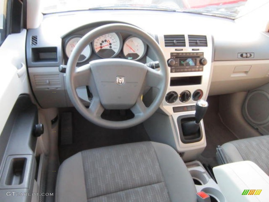 2007 Dodge Caliber SE Pastel Slate Gray Dashboard Photo #54160626