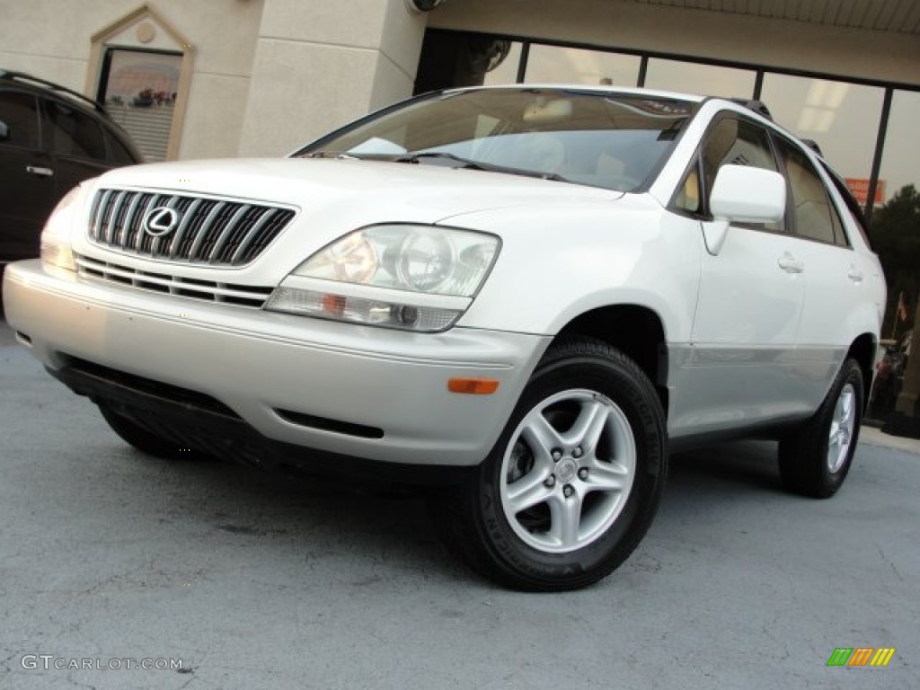 2001 RX 300 AWD - White Gold Crystal / Ivory photo #1