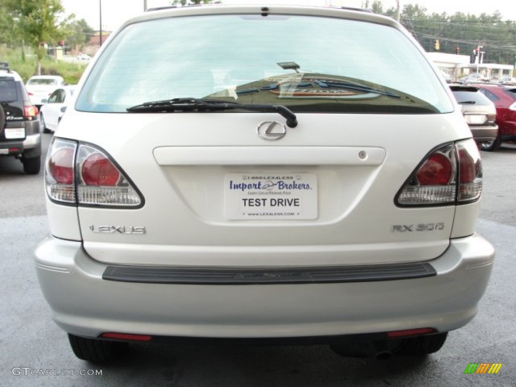 2001 RX 300 AWD - White Gold Crystal / Ivory photo #11