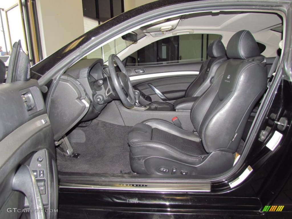 Graphite Interior 2008 Infiniti G 37 S Sport Coupe Photo #54161862