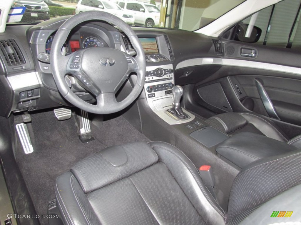 2008 Infiniti G 37 S Sport Coupe Graphite Dashboard Photo #54161913