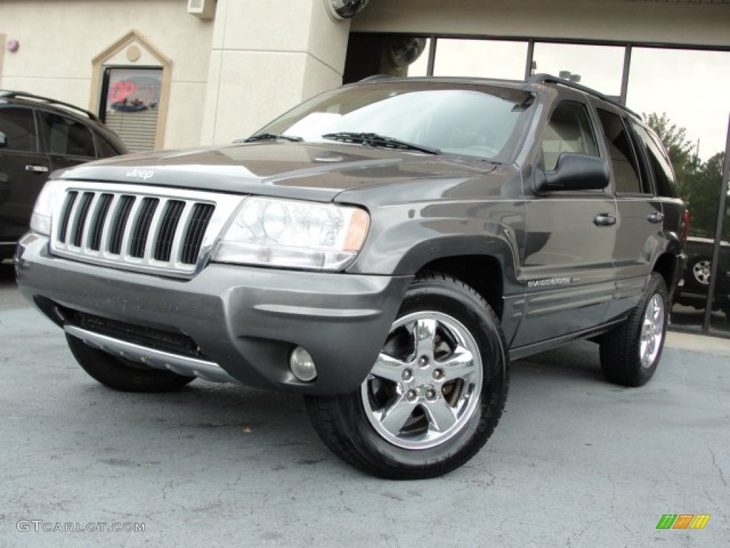 2004 Grand Cherokee Limited - Graphite Metallic / Sandstone photo #2