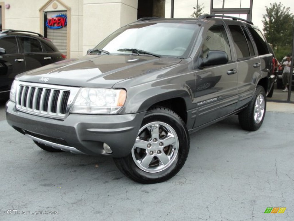 2004 Grand Cherokee Limited - Graphite Metallic / Sandstone photo #3