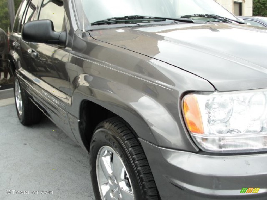 2004 Grand Cherokee Limited - Graphite Metallic / Sandstone photo #5