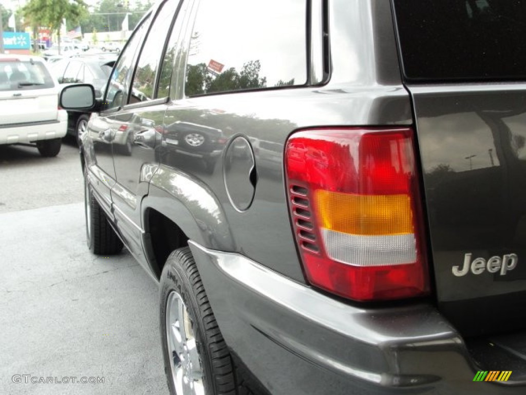 2004 Grand Cherokee Limited - Graphite Metallic / Sandstone photo #7