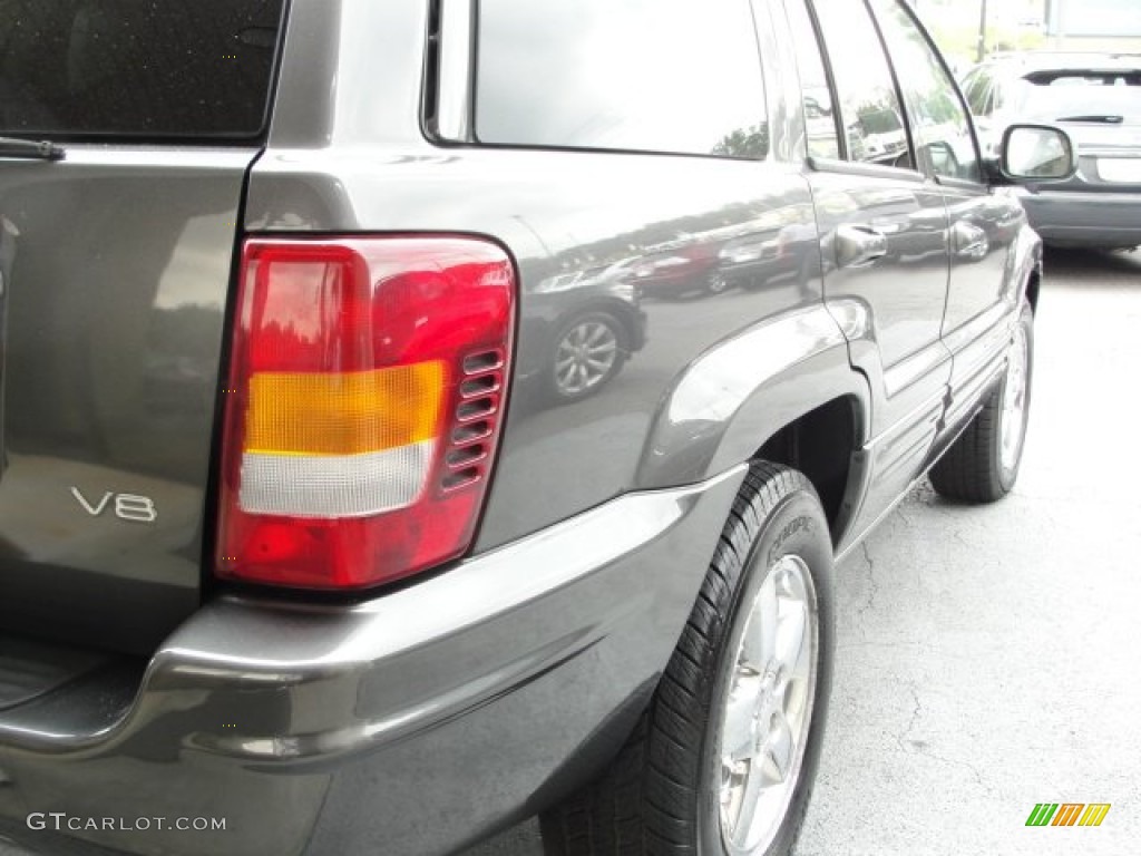 2004 Grand Cherokee Limited - Graphite Metallic / Sandstone photo #8