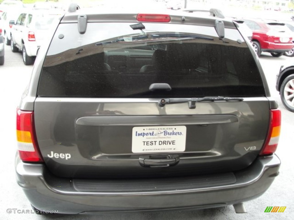 2004 Grand Cherokee Limited - Graphite Metallic / Sandstone photo #9