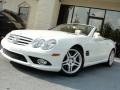 2007 Alabaster White Mercedes-Benz SL 550 Roadster  photo #5