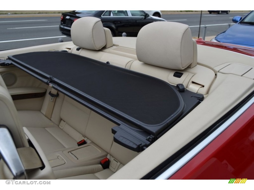 2007 3 Series 328i Convertible - Crimson Red / Cream Beige photo #15