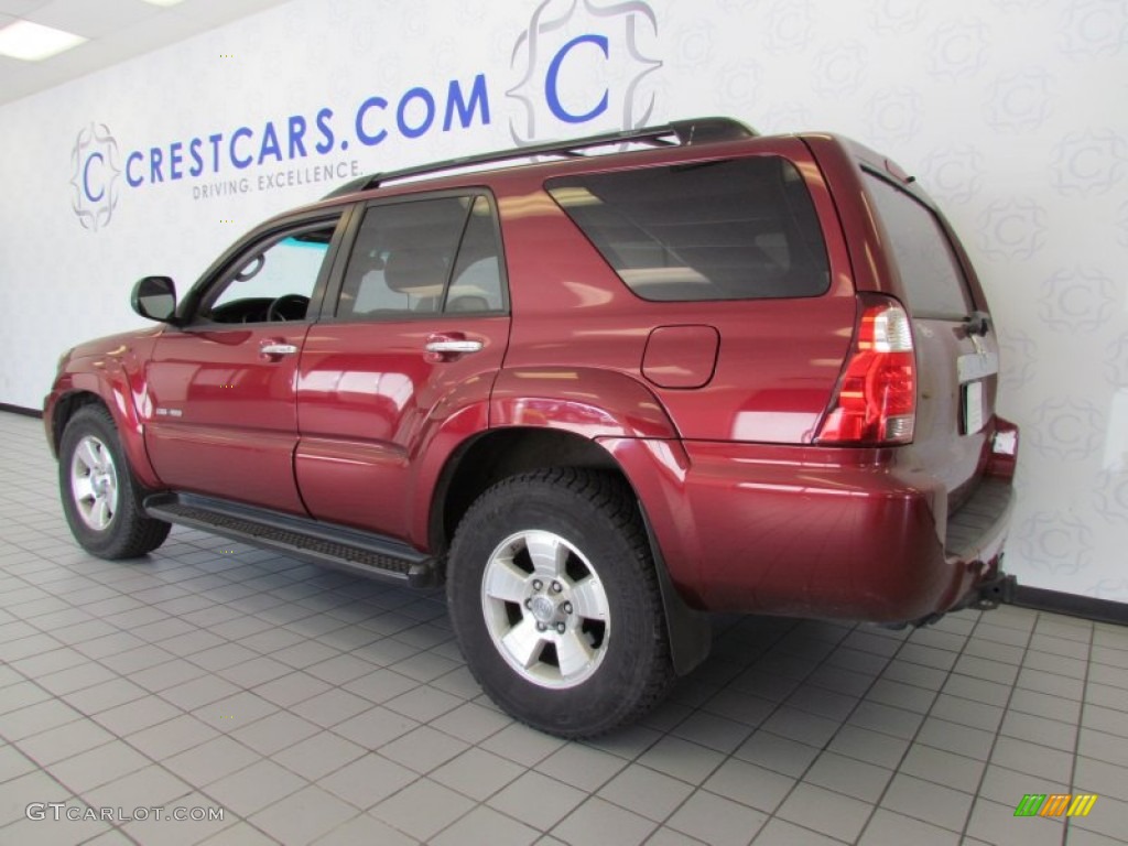 2006 4Runner SR5 4x4 - Salsa Red Pearl / Stone Gray photo #2