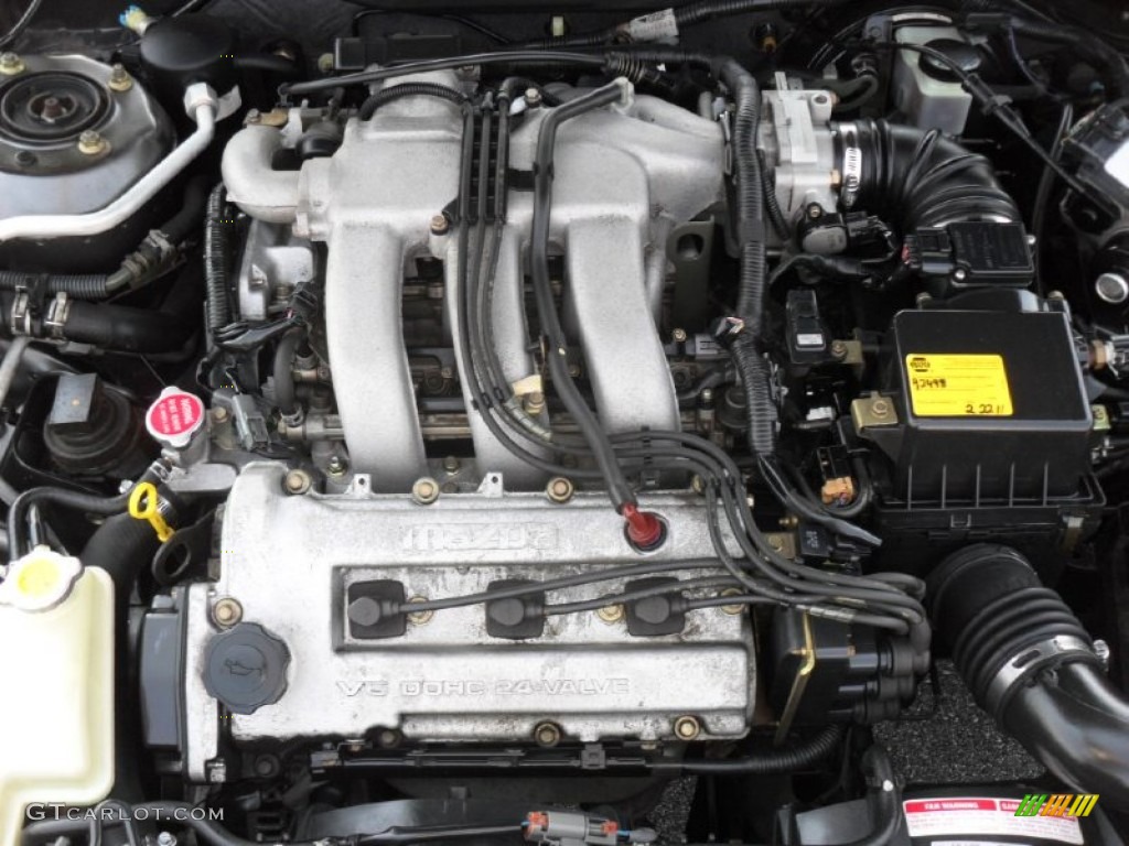 2000 Mazda 626 ES-V6 2.5 Liter DOHC 24-Valve V6 Engine Photo #54163779
