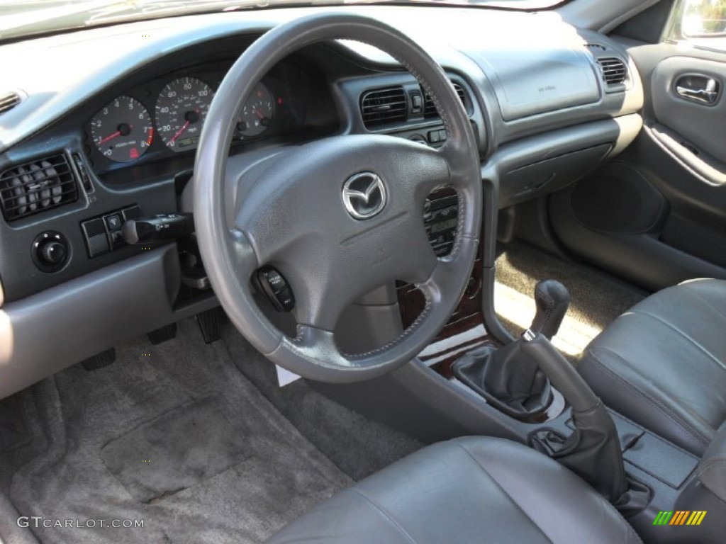 Gray Interior 2000 Mazda 626 Es V6 Photo 54163786