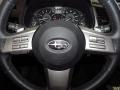 Off Black 2011 Subaru Outback 2.5i Limited Wagon Steering Wheel