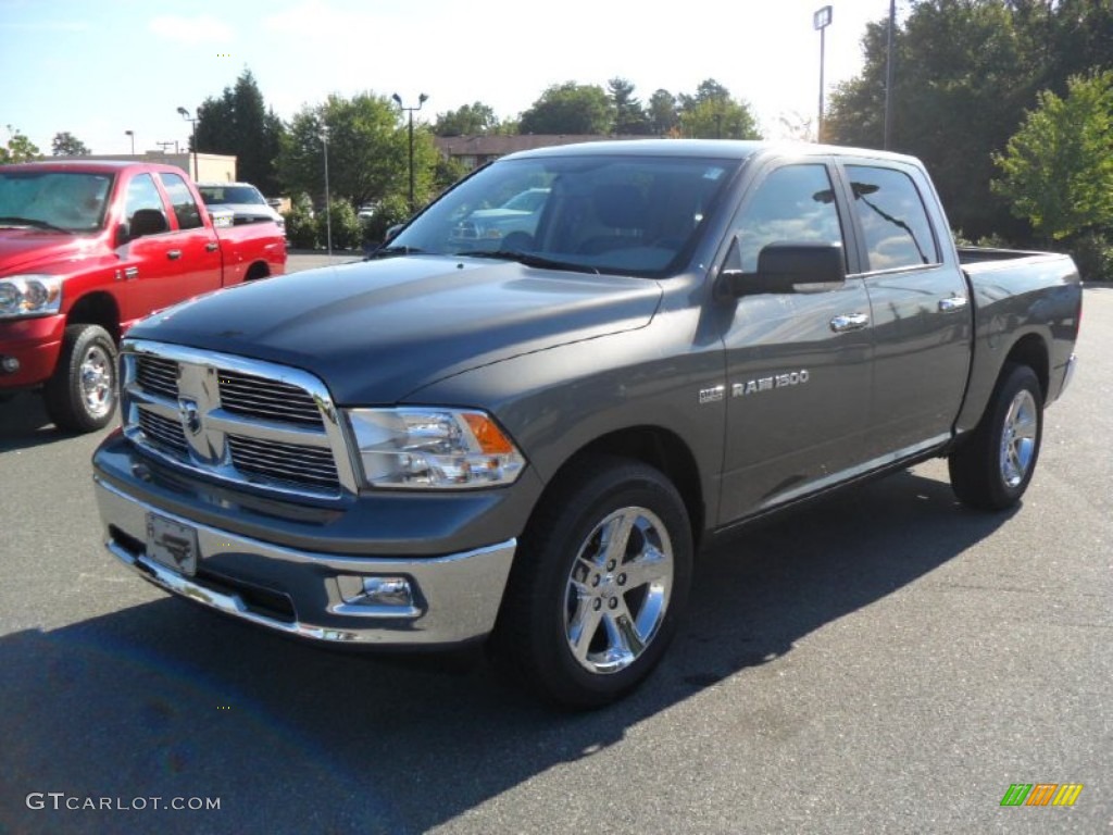 2012 Ram 1500 Big Horn Crew Cab - Mineral Gray Metallic / Dark Slate Gray/Medium Graystone photo #1