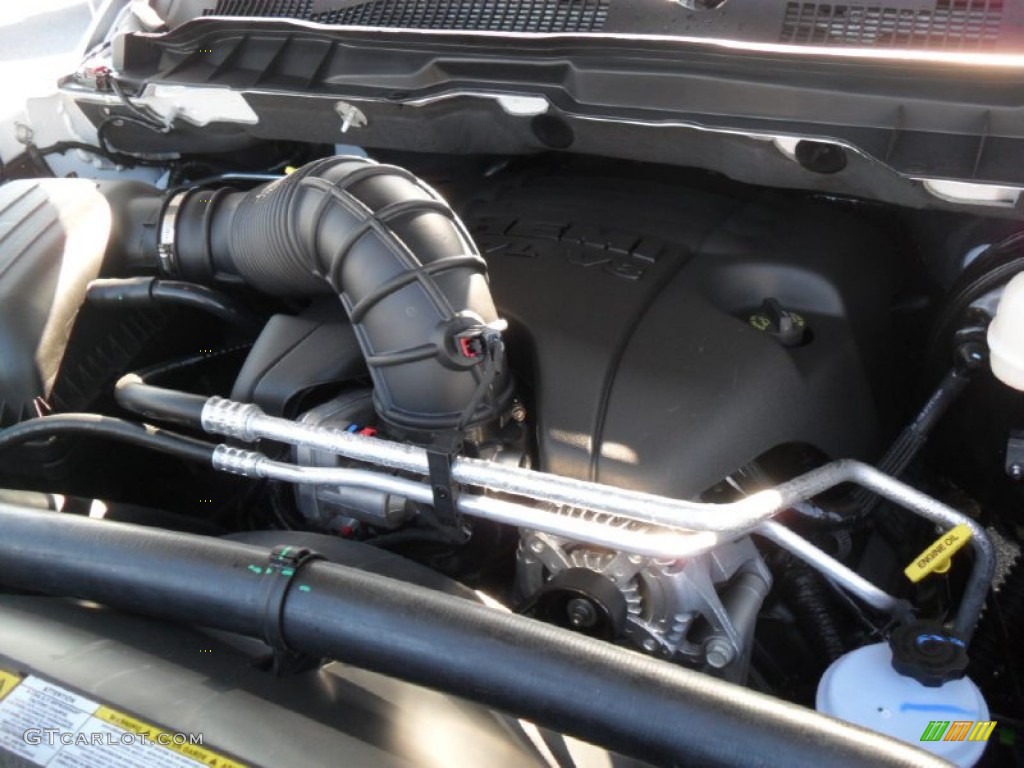 2012 Dodge Ram 1500 Laramie Crew Cab 4x4 5.7 Liter HEMI OHV 16-Valve VVT MDS V8 Engine Photo #54165165