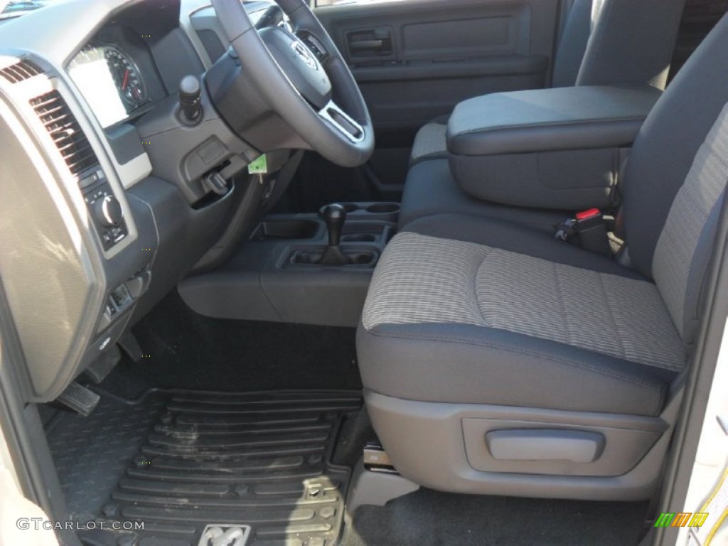 Dark Slate/Medium Graystone Interior 2012 Dodge Ram 3500 HD ST Crew Cab 4x4 Dually Photo #54165443