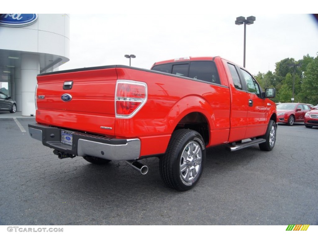 Race Red 2011 Ford F150 XLT SuperCab Exterior Photo #54165501