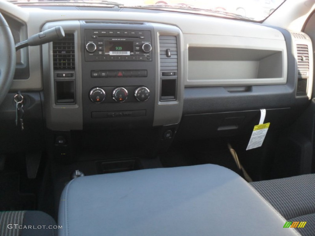 2012 Dodge Ram 3500 HD ST Crew Cab 4x4 Dually Dark Slate/Medium Graystone Dashboard Photo #54165525
