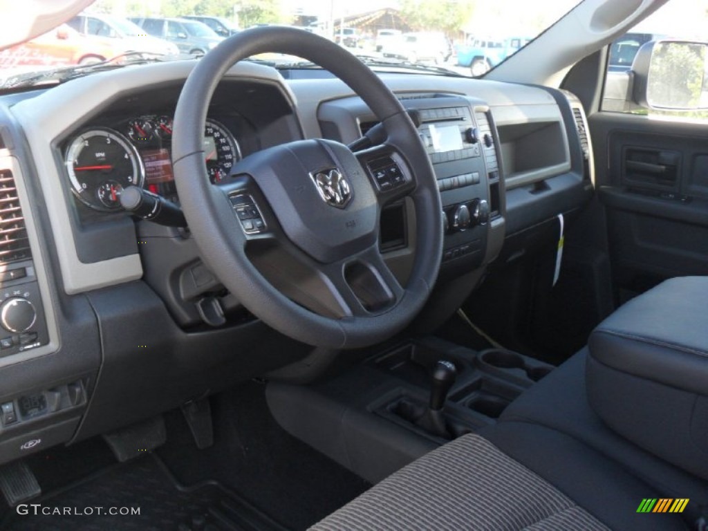 Dark Slate/Medium Graystone Interior 2012 Dodge Ram 3500 HD ST Crew Cab 4x4 Dually Photo #54165606