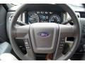 Steel Gray Steering Wheel Photo for 2011 Ford F150 #54165687