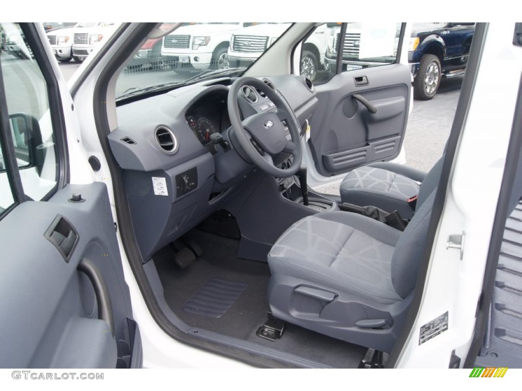 Dark Grey Interior 2011 Ford Transit Connect XLT Cargo Van Photo #54165897