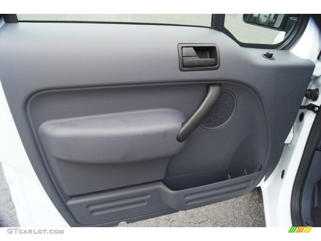 2011 Ford Transit Connect XLT Cargo Van Dark Grey Door Panel Photo #54165999