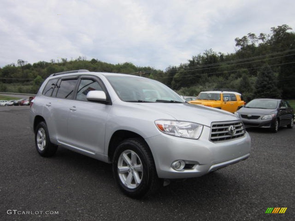 Classic Silver Metallic 2010 Toyota Highlander SE 4WD Exterior Photo #54166534