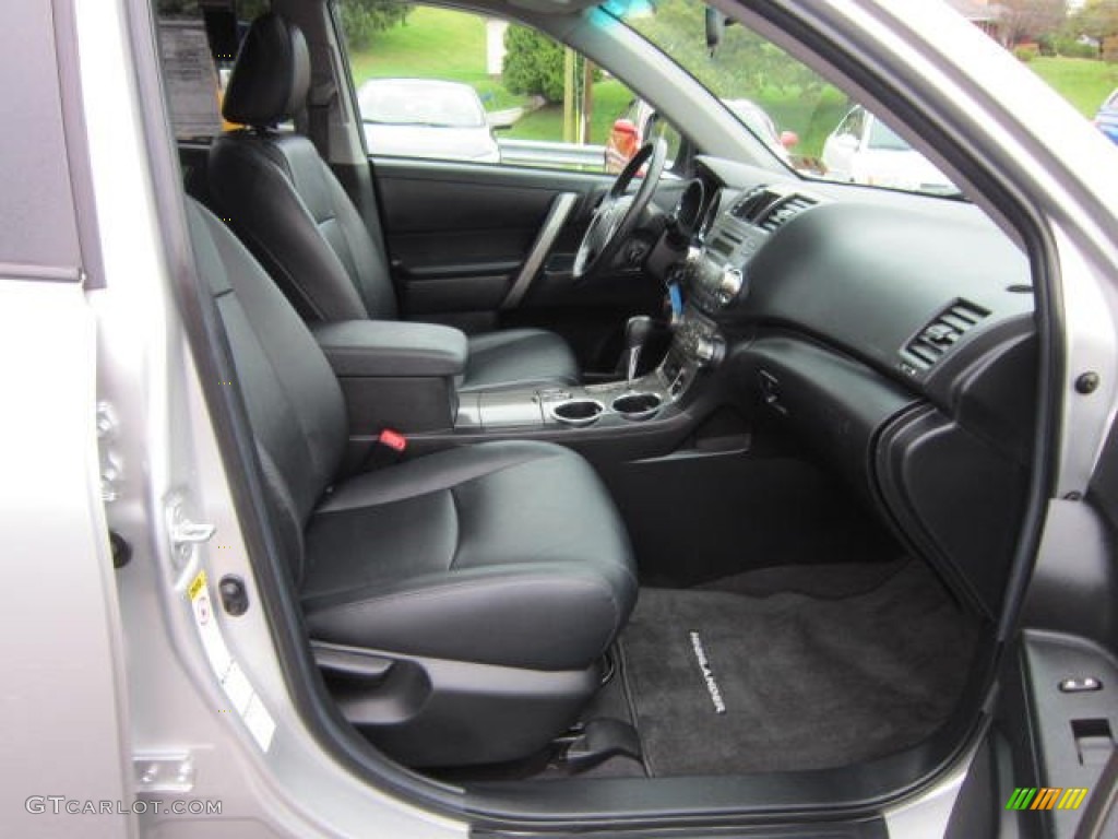 Black Interior 2010 Toyota Highlander SE 4WD Photo #54166612