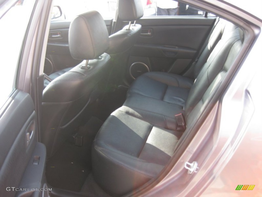 2006 MAZDA3 s Touring Sedan - Titanium Gray Metallic / Black photo #21