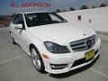 Arctic White - C 250 Sport Photo No. 1