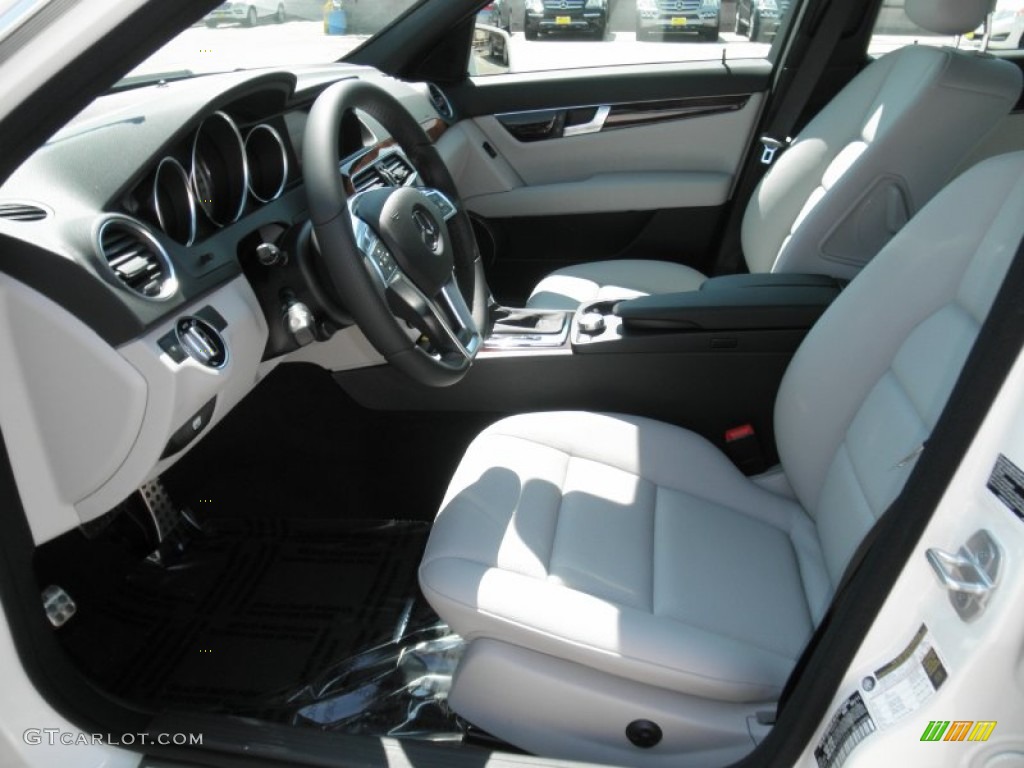 Ash Interior 2012 Mercedes-Benz C 250 Sport Photo #54167806