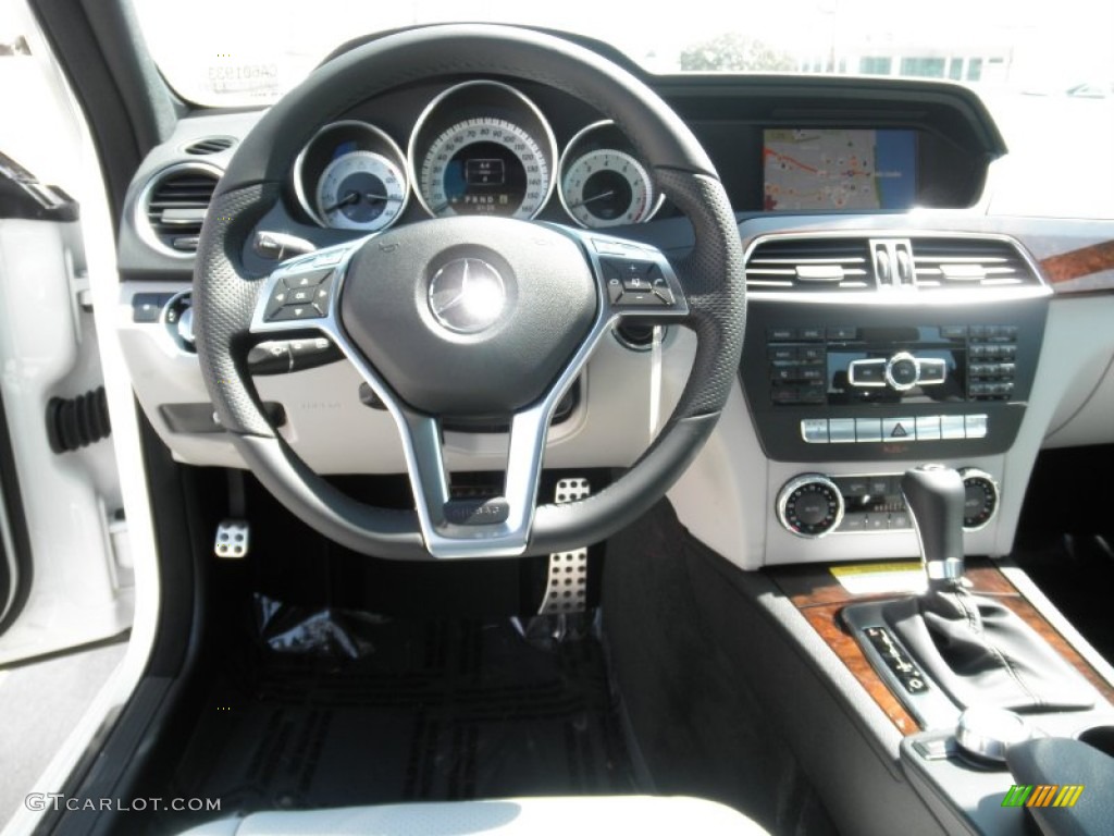 2012 Mercedes-Benz C 250 Sport Ash Dashboard Photo #54167824