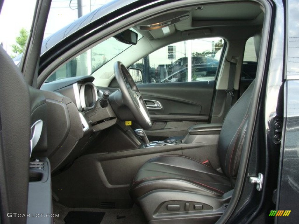 Jet Black Interior 2010 Chevrolet Equinox LT Photo #54169221