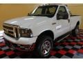 2005 Oxford White Ford F350 Super Duty XLT Regular Cab 4x4  photo #2