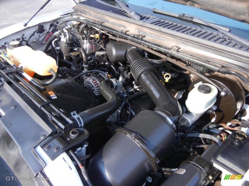 2003 Ford F250 Super Duty XL Crew Cab Engine Photos
