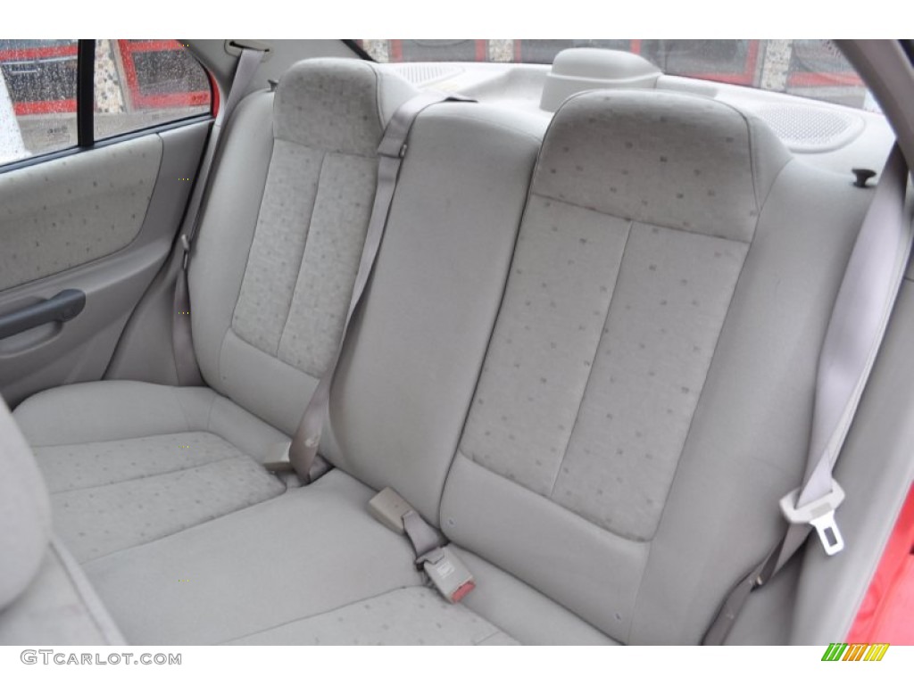 Gray Interior 2003 Hyundai Accent GL Sedan Photo #54169873