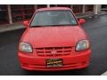 2003 Retro Red Hyundai Accent GL Sedan  photo #29