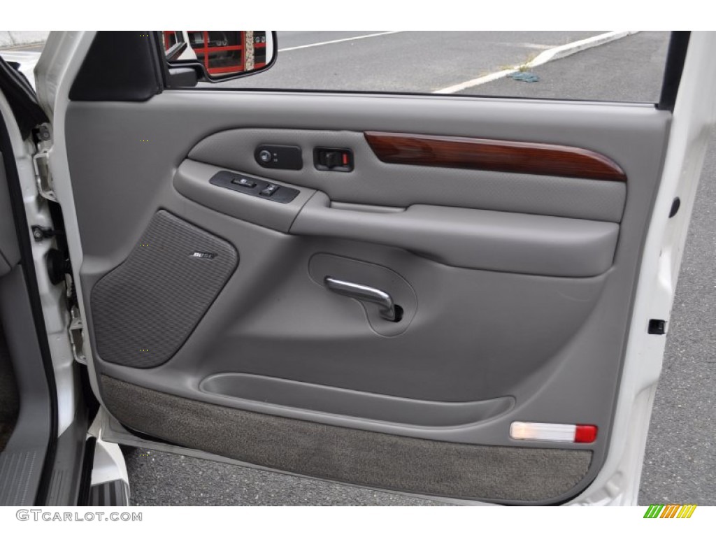 2002 Cadillac Escalade AWD Pewter Door Panel Photo #54170650