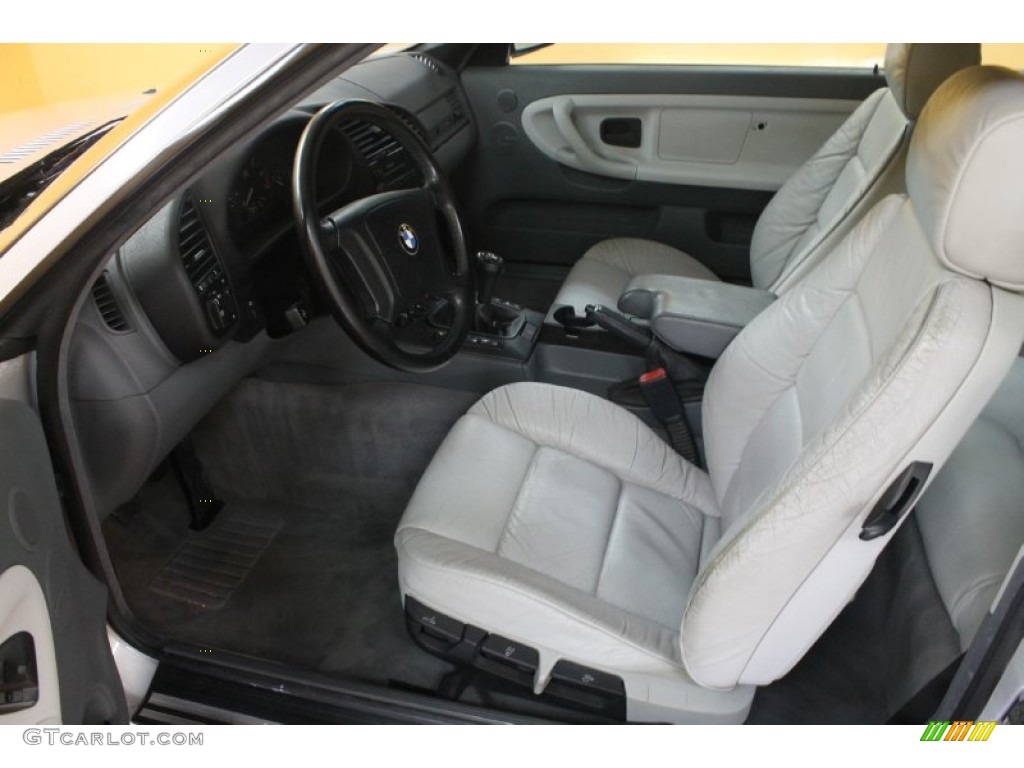 Gray Interior 1998 BMW 3 Series 323i Convertible Photo #54170719