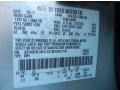UX: Ingot Silver Metallic 2012 Ford Edge Limited Color Code