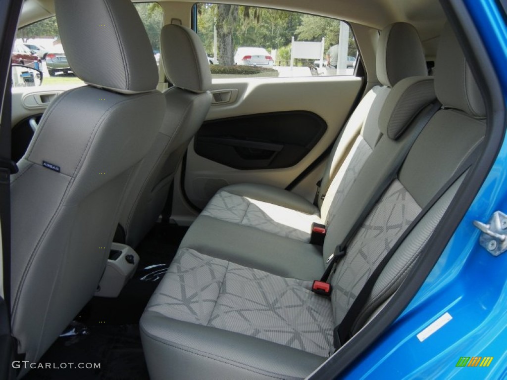 Light Stone/Charcoal Black Interior 2012 Ford Fiesta SE Hatchback Photo #54171262