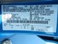 Z9: Blue Candy Metallic 2012 Ford Fiesta SE Hatchback Color Code