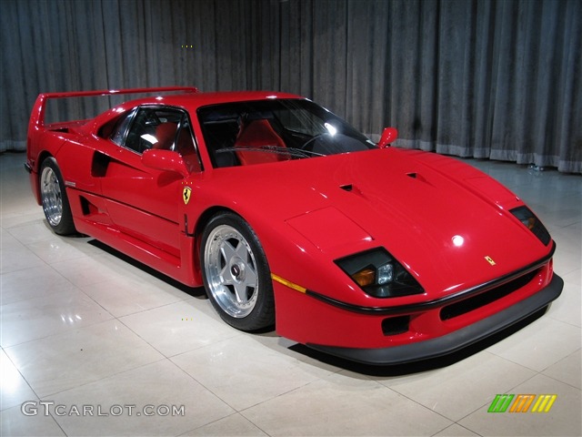 1991 F40  - Red / Red photo #3